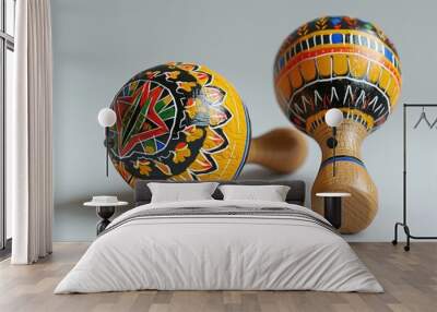 Mexican crossed maracas Wall mural