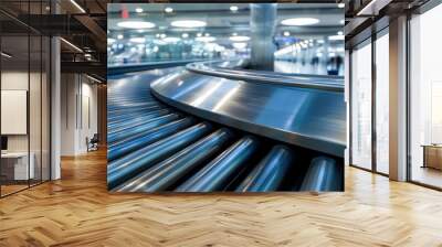 Airport luggage carousel Wall mural