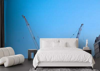 two cranes Wall mural