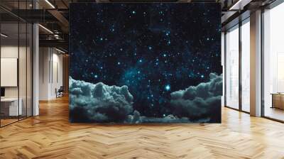 backgrounds night sky  Wall mural