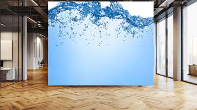 Blue water Wall mural