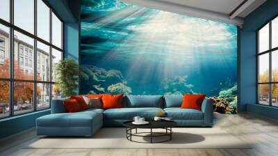 underwater Wall mural