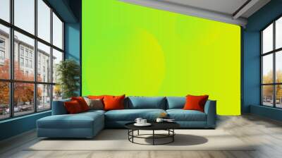 Yellow green abstract background for graphic desig Wall mural