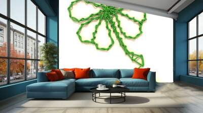 mouse cable shape clover Wall mural