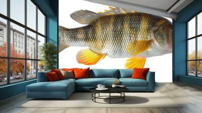 A yellow fish Wall mural