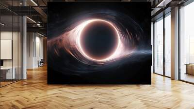 Black hole with Generative AI Wall mural