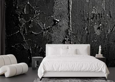 Black textured wall Wall mural