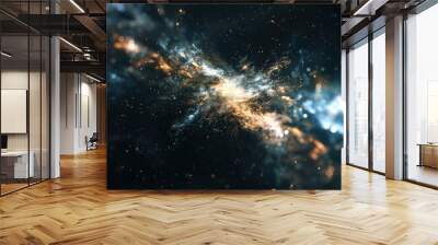 Cosmic abstract background Wall mural