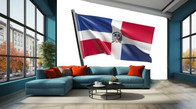 Dominican flag Wall mural