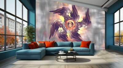 Seraphim angel that is close to God Wall mural