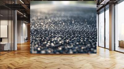 Asphalt roadway. with copy space image. Place for adding text or design Wall mural