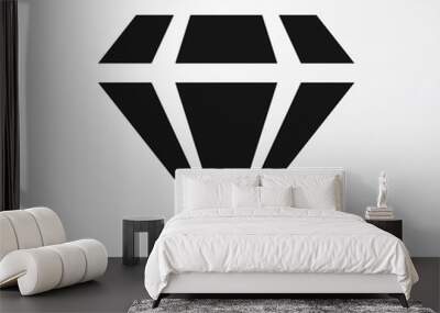 gem icon illustration Wall mural