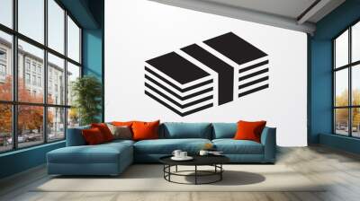 money icon illustration Wall mural