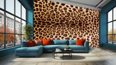 Real Leopard Skin Wall mural