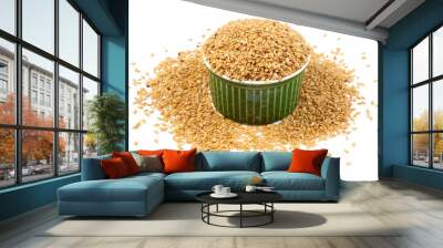 sesame seeds in a bowl Wall mural