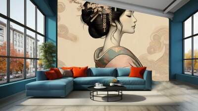 Whispered Elegance Wall mural