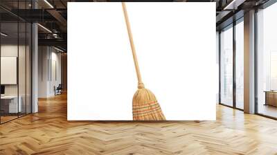 Straw broom Wall mural