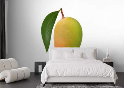 mango on white background Wall mural