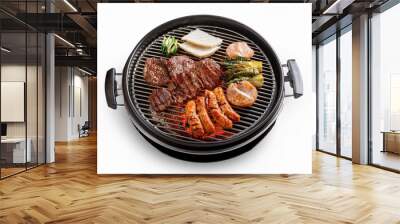 Grilled Japanese BBQ Wall mural