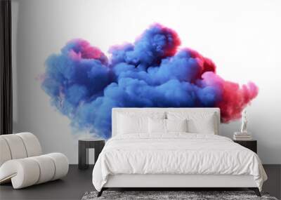 3d render of realistic cloud Wall mural