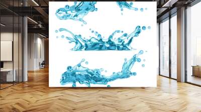 naturel clear water splash collection Wall mural