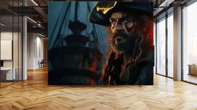 real pirates photos illustrations Wall mural