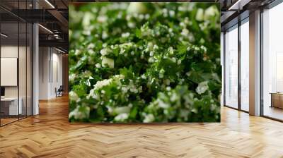 Close-up of Tabbouleh Salad Wall mural