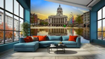 Nottingham Council House in England Wall mural