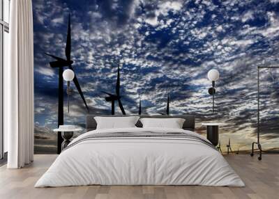 Wind Farm Energy Wall mural