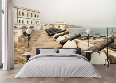 Cape coast castle in Ghana. Wall mural