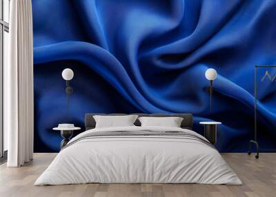 two thin lines where fabric meets image bottom Wall mural