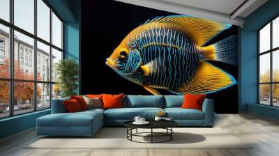 fish in aquarium Wall mural