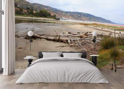 View of MALIBU Lagoon Point Dome, California Wall mural