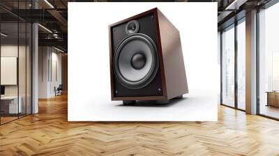 Hi-Fi Speaker with Wood Finish Wall mural