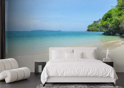 Beautiful sea and sand Wall mural