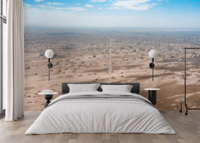 road in the desert Wall mural