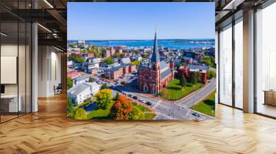 portland cathedral of the immaculate conception at 307 congress street in downtown portland, maine m Wall mural