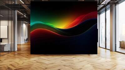 Abstract background and wallpaper AIG53F Abstract art glowing Wall mural