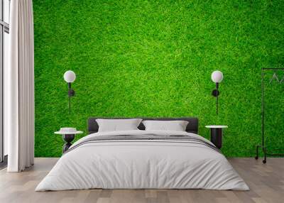 grass field background. green grass. green background Wall mural