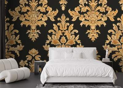 Textile repeat pattern of Fabric pattern, seamless Wall mural