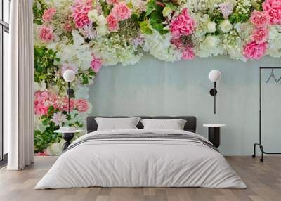 wedding flower decoration  Wall mural