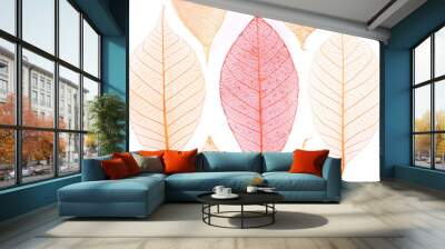 dry leaf absrtract Wall mural