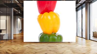 Peppers stacked Wall mural