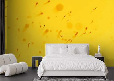 medically illustration of sperm and egg cell on abstract sciencific background. 3d render. life and  Wall mural