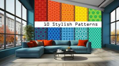 stylish pattern collection Wall mural