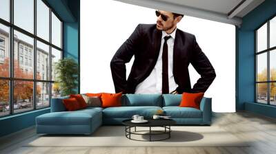 He's the modern businessman Wall mural