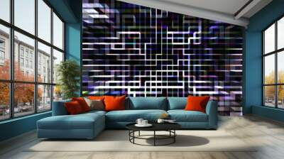 Abstract psychedelic Futuristic colorful background effect color texture and is suitable Motion with soft connecting lines. Psychedelic wallpaper or for web . Wall mural