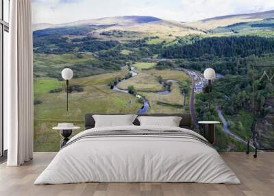 Aerial Landscape Wall mural