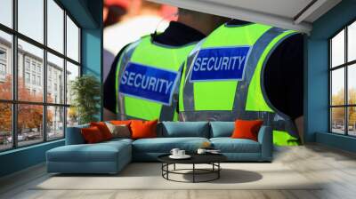 security guards Wall mural