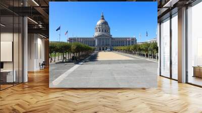 San Francisco City Hall  in the Civic Center Wall mural